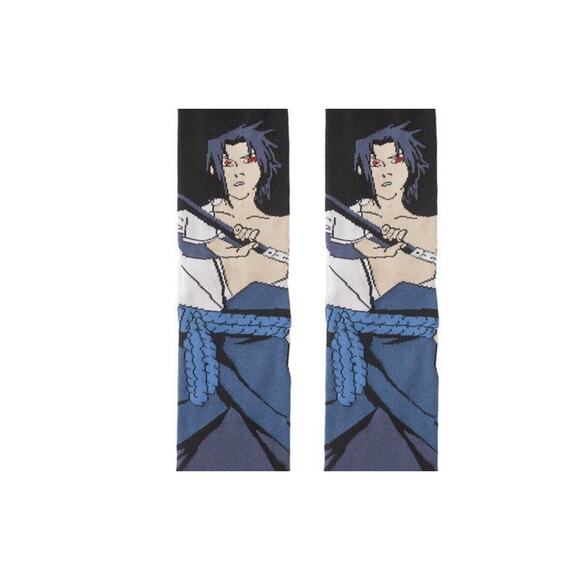 Sasuke Uchiha Anime Socks - Naruto Shippuden Merchandise - Picture 4 of 4